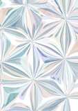 Fototapeta Do pokoju - Abstraction with flowers or stars in pastel colors
