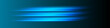 Straight fast light. Vector blue glowing lines air flow effect. Acceleration speed motion. Horizontal rays of light. Isolated on transparent background.