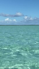 Poster - Lagon turquoise à Maupiti en Polynésie française