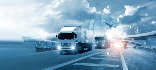 logistics and transportation, integrated warehousing and transportation operation service. network d