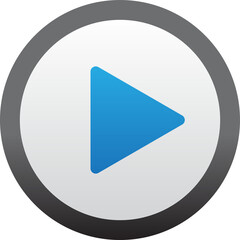 Poster - play video button icon