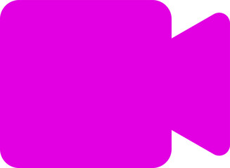 Poster - video recorder flat icon