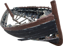 Isolated PNG Cutout Of A Ship Wreck On A Transparent Background