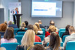 © wellphoto - Business conference and presentation or international political event