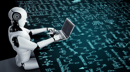 Software development programming on computer screen for modish application and program coding