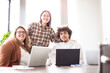 © jessica - Small group of young people in the office