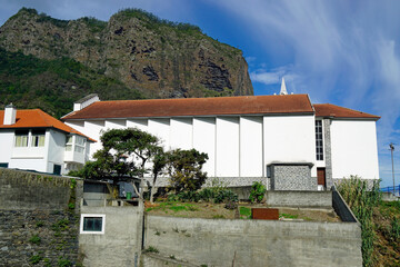 Wall Mural - church on madeira island portugal