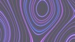 animierte neonfarbende Linien Wellen Muster, violett, lila, Animation, Neonfarben, Muster, harmonisch, Design, Geometrie, Grafik, Trend, Digital, Kunst