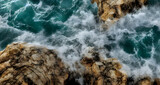 Fototapeta Natura - Digital Illustration Oceanscape