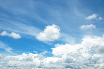 Wall Mural - sky-clouds nature abstract for background.