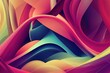 Abstract wave swirling twirling colorful dynamic gradient feather fluid hipster liquid background wallpaper
