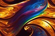 Colorful Iridescent Shiny Swirling Oil Colors Seamless Repeating Repeatable Texture Pattern Tiled Tessellation Background Image	
