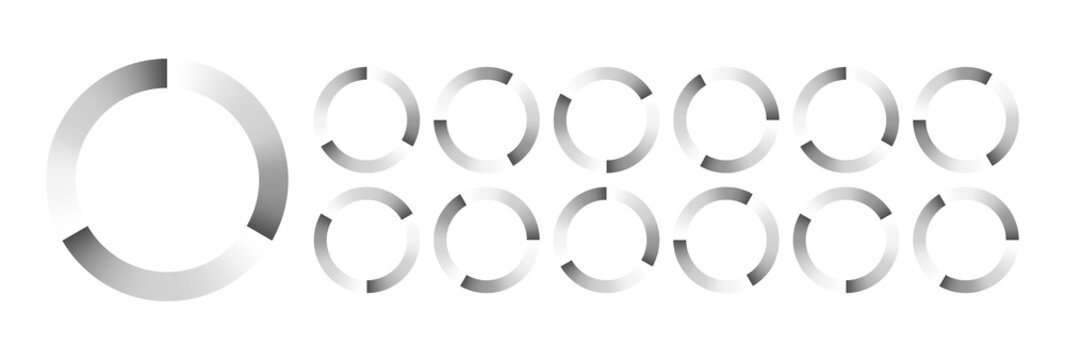 Circular Loading Buffering Icons Vector Video Ready for Animation Gif All Keyframes Frames Bufring Circle Waiting for Connection Buffer Preloader Download Symbol Easy Replace Color