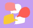 Speech bubbles - your words matter, be nice