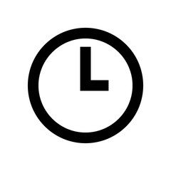 Wall Mural - Clock Vector Icon