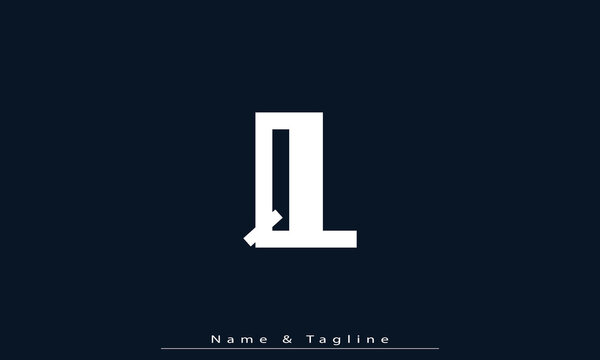 Alphabet letters Initials Monogram logo QL , LQ