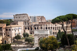 Fototapeta  - colosseum, rzym, starożytne, gladiatorzy, włochy