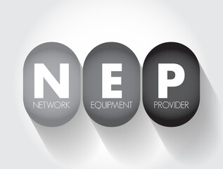 Poster - nep - network equipment provider sell products and services to communication service providers such 