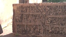 Ancient Monolithic Hard Rock Stone Carving At Narwar Fort , Shivpuri , Madhya Pradesh