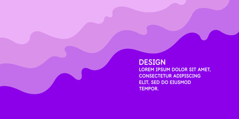 Poster - Modern backgrounds with abstract elements and dynamic shapes. Compositions of colored spots. Vector illustration.