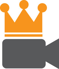 Poster - video recorder icon