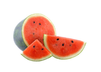 Wall Mural -  fresh watermelon on transparent png