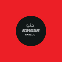 KINGER BRAND T- SHIRT DESIGN