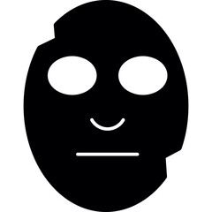 Sticker - Face Mask Icon