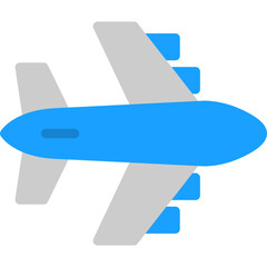 Wall Mural - Airplane Icon