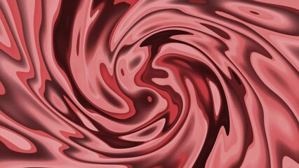 Canvas Print - Abstract red trendy swirl background