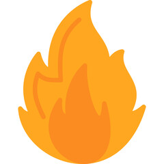 Sticker - Flame Icon