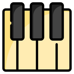 Poster - Piano Icon