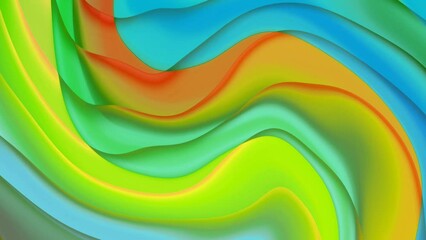 Canvas Print - Swirl liquid wave motion background