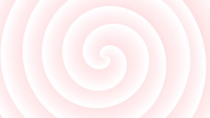 Canvas Print - White swirl background animated motion