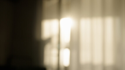 Abstract blur of indoor with window light