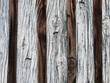 Aged rustic white and dark wooden plank boards background with grunge texture