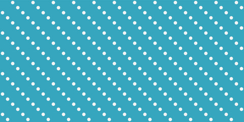 Poster - Diagonal seamless pattern of round rings. Print and stylish interior design. Seamless vector decor pattern.