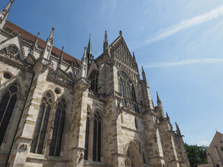 Wall Mural - St Peter cathedral in Regensburg