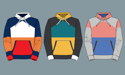 Wall Mural - Windbreaker jacket design sport uniform vector template sweater