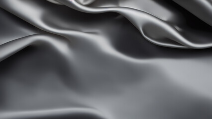 Poster - black silk fabric background. backdrop with copy space, graphic elements for design layout. perfect 