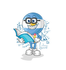 Poster - argentina geek cartoon. cartoon mascot vector