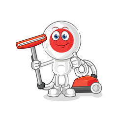 Poster - japan clean with a vacuum . character vector