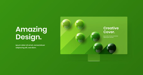 Wall Mural - Premium site screen vector design layout. Original display mockup web banner concept.