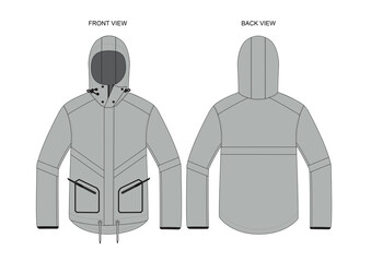 Wall Mural - Rain Coat Jacket Design