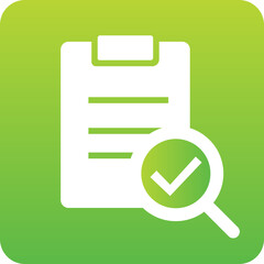 Poster - search task gradient icon