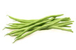 © zcy - Green kidney bean on white background