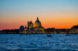 Italy beauty, panoramatic view of Venice sunset, Venice, Venezia