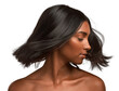 © Mayur/peopleimages.com - Shot of a young attractive woman tossing her hair against an isolated transparent png background.