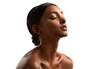 © Mayur/peopleimages.com - Side shot of a beautiful young woman posing isolated on a transparent png background