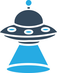 Spaceship Vector Icon
